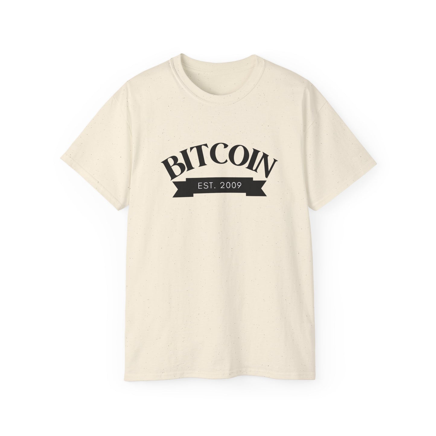 Bitcoin Established 2009 Unisex Ultra Cotton Tee