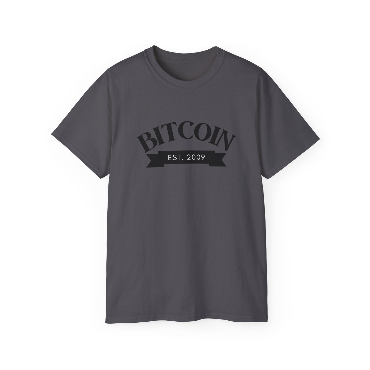 Bitcoin Established 2009 Unisex Ultra Cotton Tee