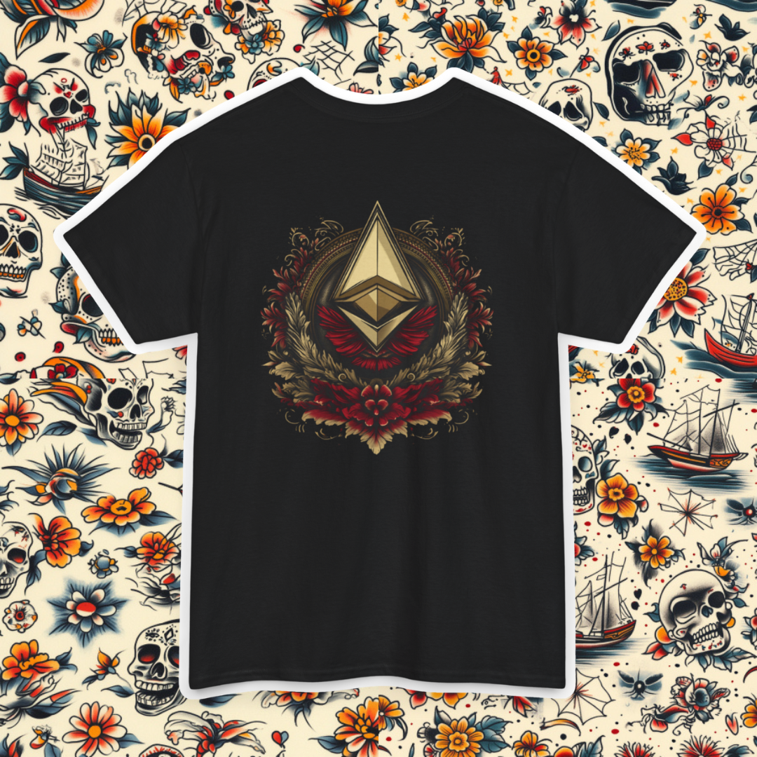 Ethereum Unisex Heavy Cotton Tee