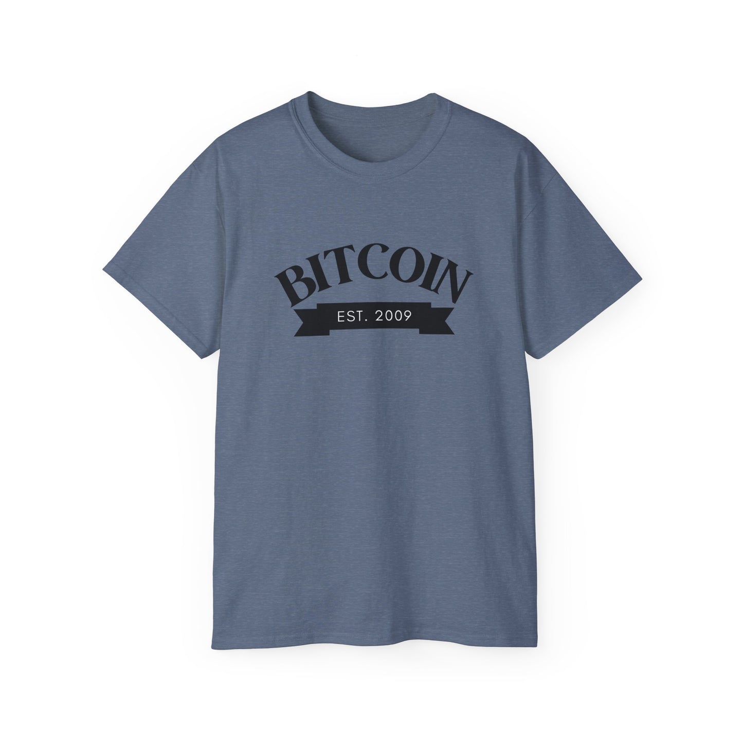 Bitcoin Established 2009 Unisex Ultra Cotton Tee