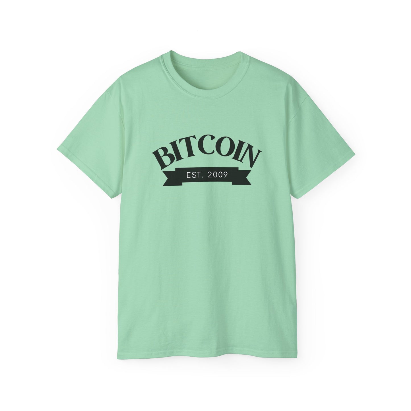 Bitcoin Established 2009 Unisex Ultra Cotton Tee
