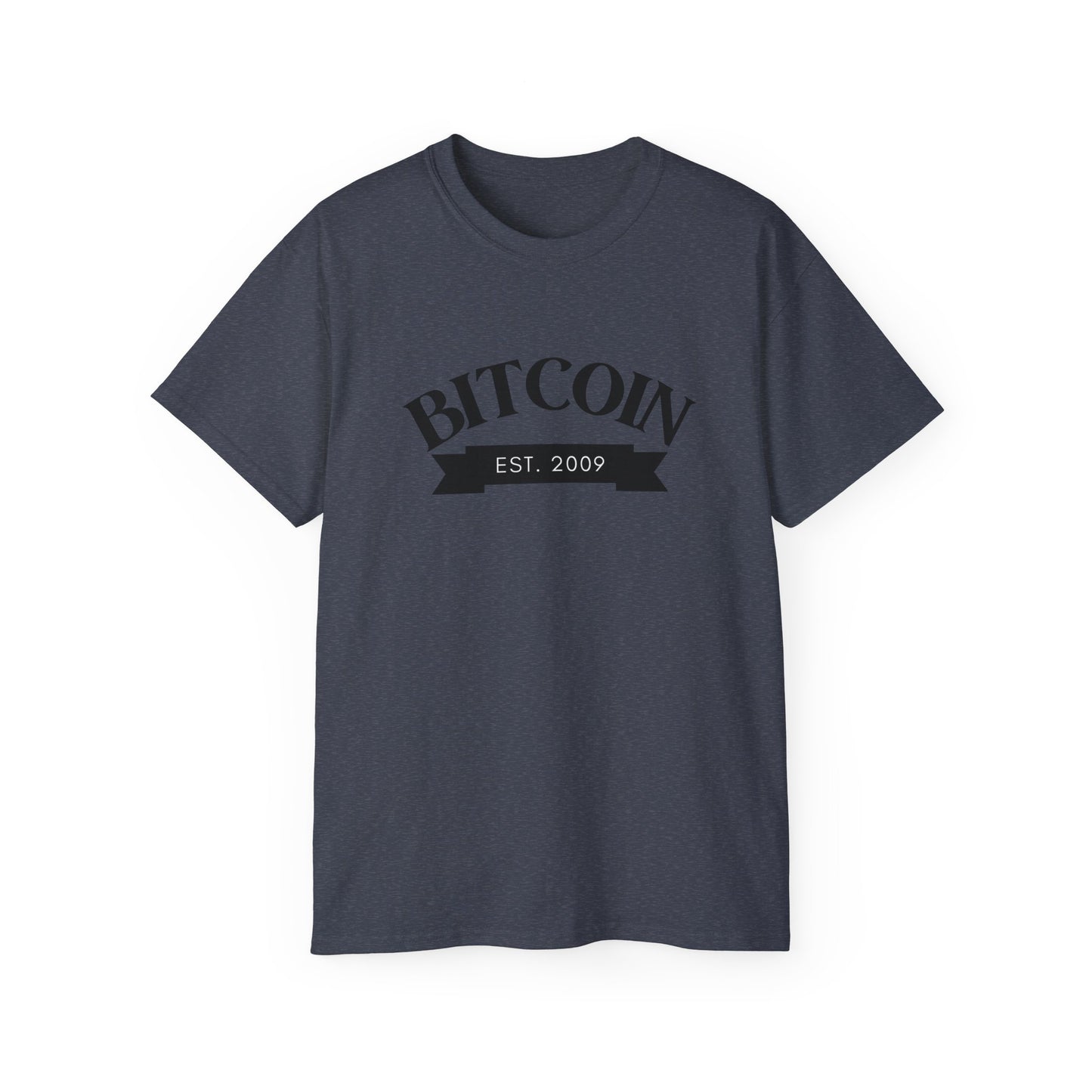 Bitcoin Established 2009 Unisex Ultra Cotton Tee
